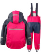 Didriksons Stormman warm cerise regnset