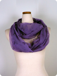 Gozzipscarf Romantic, lila