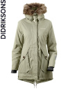 Didriksons Angelina khaki parkas