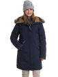 Didriksons Vibrant navy/marin parkas