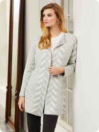 Veckans fynd: Micha-cardigan, grvit