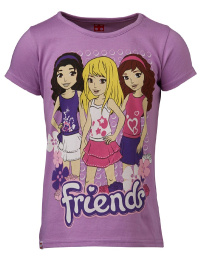 Lego-Friends Top lila