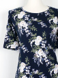 Top, blomprint p marin botten