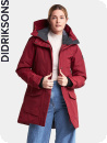 Didriksons Frida, element red, parka