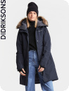 Didriksons Mea, dark night blue/mrk marin, parka