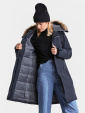 Didriksons Mea, dark night blue/mrk marin, parka