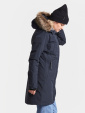 Didriksons Mea, dark night blue/mrk marin, parka