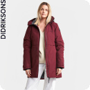 Didriksons Helle, anemon / vinröd parka
