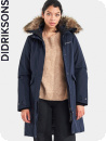 Didriksons Erika, dark night blue, parka 