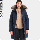 Didriksons Erika, dark night blue, parka 