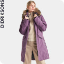 Didriksons Erika, eggplant/lila, parka