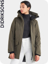 Didriksons Frida, fog green, parka