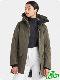 Didriksons Frida, fog green, parka