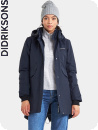 Didriksons Tanja, dark night blue, parka