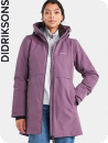 Didriksons Helle, eggplant/lila, parka