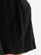 Cotonel-klänning i skön modell, svart