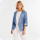 Tencel-jacka i Chambray