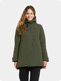 Didriksons Helle parka, deep green