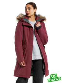 Didriksons Erika, vinter-parka, Rioja Red