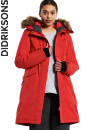 Didriksons Erika, vinter-parka, Pomme Red