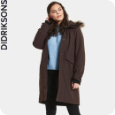 Didriksons Erika parka, chocolate brown