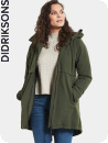 Didriksons Helle parka, deep green