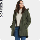 Didriksons Helle parka, deep green