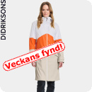 Didriksons Sigrid snow white regnparka