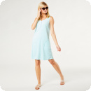 Beach Wear-klnning aqua 