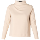 Minimalistisk top, gräddvit