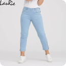 LauRie Piper jeans ljus bl 7/8-dels lngd. Hrlig frg!