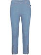 LauRie Piper jeans ljus bl 7/8-dels lngd. Hrlig frg!