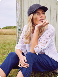 Veckans fynd: Blus med brodyr
