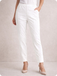Veckans fynd: Prisv�rd byxa i Emma-modell, vit