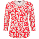 Top i läckert print, Berryröd Combo