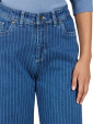 Trendiga jeans med smal rand, denim