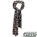 Varmstickad scarf, leo