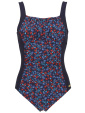 Baddrkt Shirley navy flower frn Damella