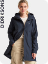 Didriksons Miranda dark night blue, skal-parka