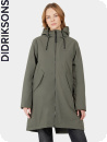 Didriksons Fia deep green parka