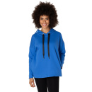 Mysig hood-tröja med fickor, electric blue