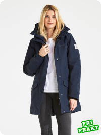 Didriksons Frida, navy/marin parka