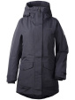 Didriksons Frida, black/svart parka