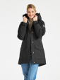 Didriksons Frida, black/svart parka