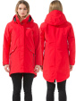 Didriksons Tanja, tomato red/rd parkas