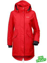 Didriksons Tanja, tomato red/rd parkas