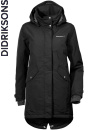 Didriksons Tanja, black/svart parkas