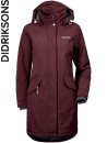 Didriksons Alba, old rust/roströd parkas
