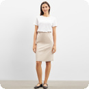 LauRie Jasmin kjol, grey sand