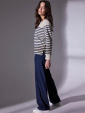 LauRie Donna loose, navy. Raka, l�tt vida ben
